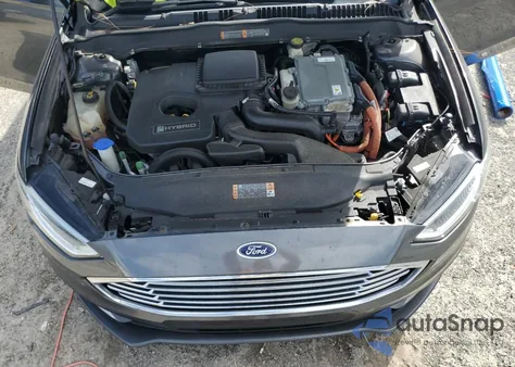 2017 Ford Fusion Titanium Hev from USA, damaged, VIN 3FA6P0RU6HR236665